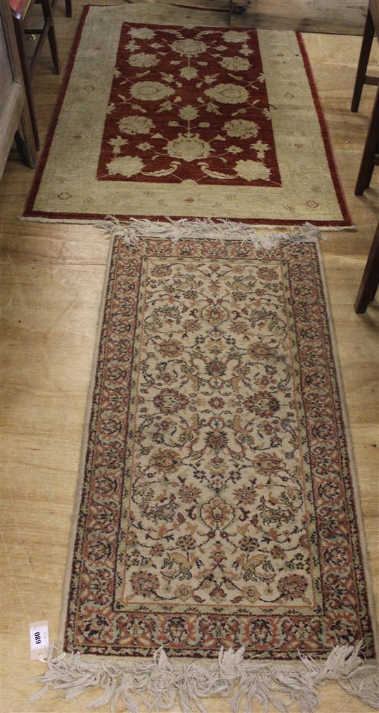 Prayer rug & another(-)